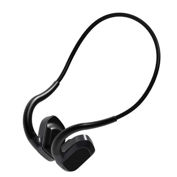 Casque à conduction osseuse 8 heures d'autonomie de lecture ecouteurs de Étanchéité IPX8 Chargement magnétique Bluetooth 5.3 noir